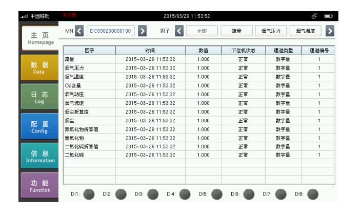 數(shù)據(jù)采集傳輸儀人機(jī)界面